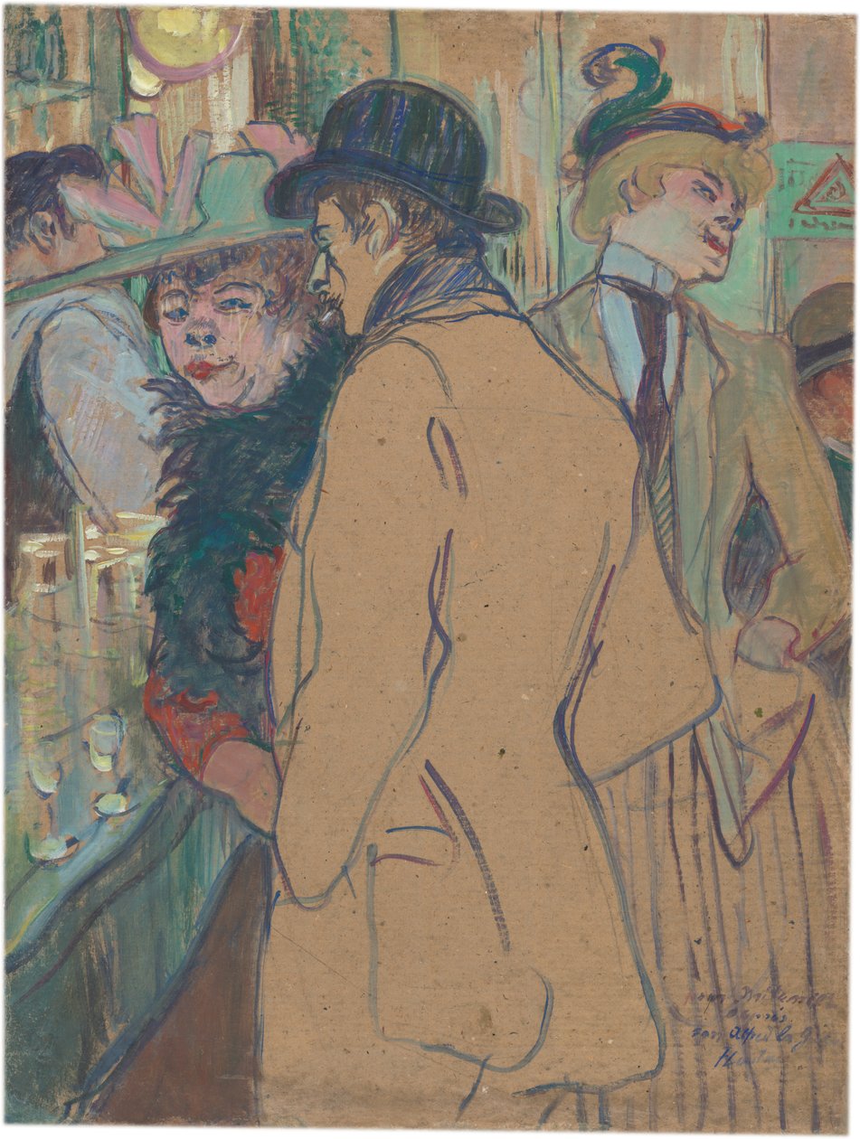 Alfred la Guigne tekijältä Henri de Toulouse Lautrec