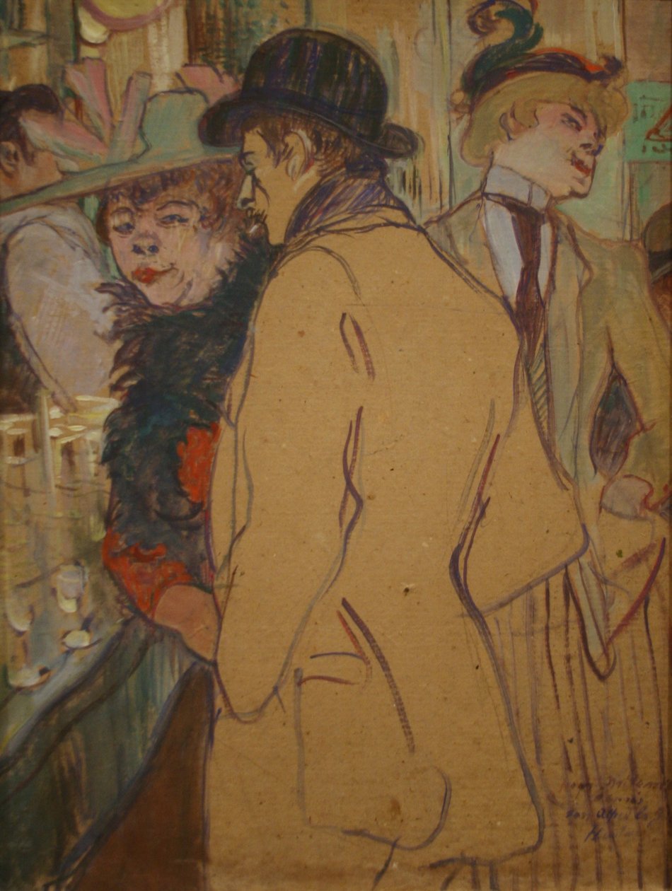 Alfred la Guigne tekijältä Henri de Toulouse Lautrec