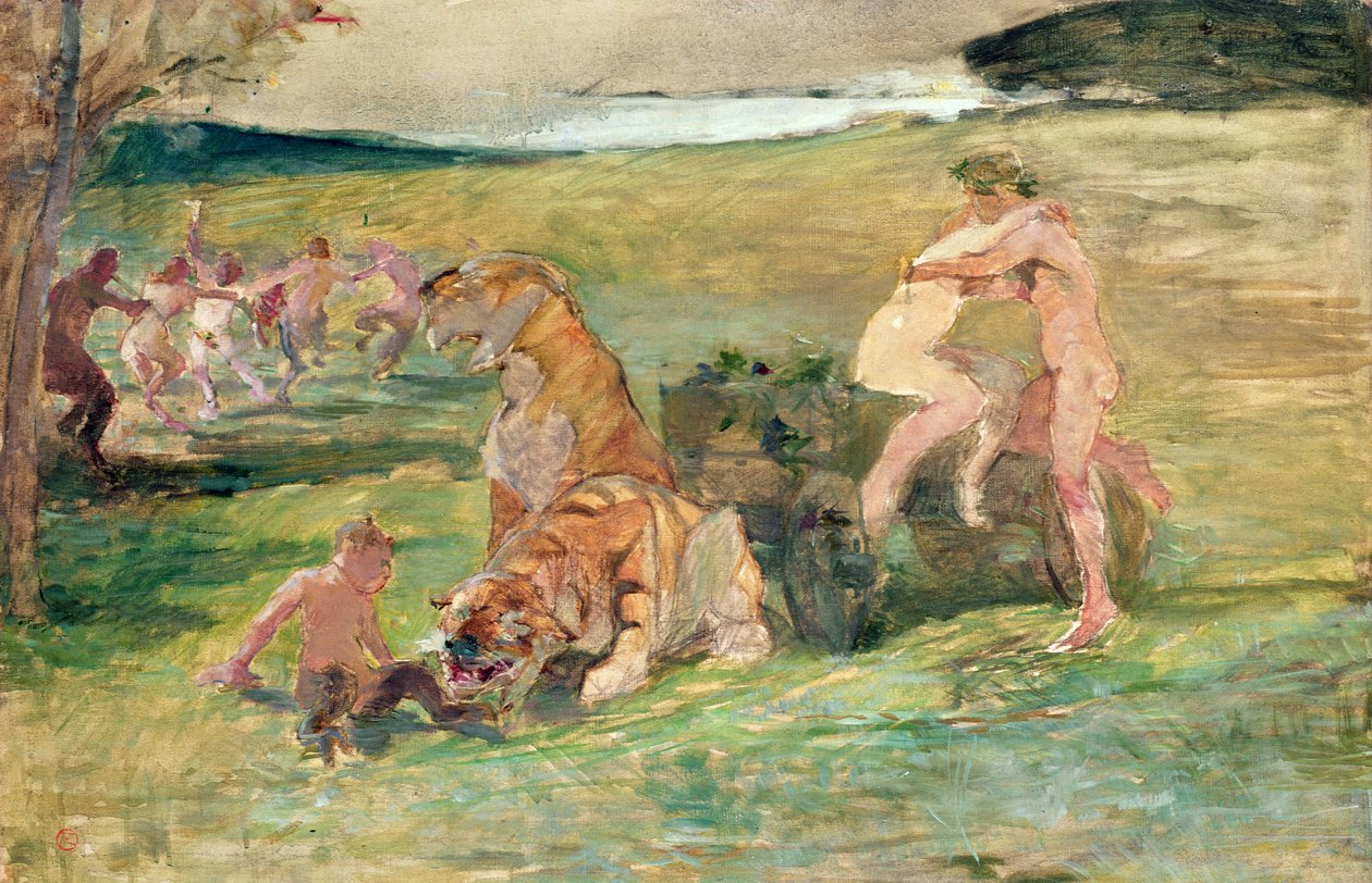 Allegoria, elämän kevät, 1883 tekijältä Henri de Toulouse Lautrec