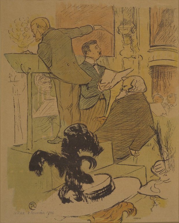 Ambroise Thomas Assistant toistamattomasti Francoise de Rimini La Rirestä tekijältä Henri de Toulouse Lautrec