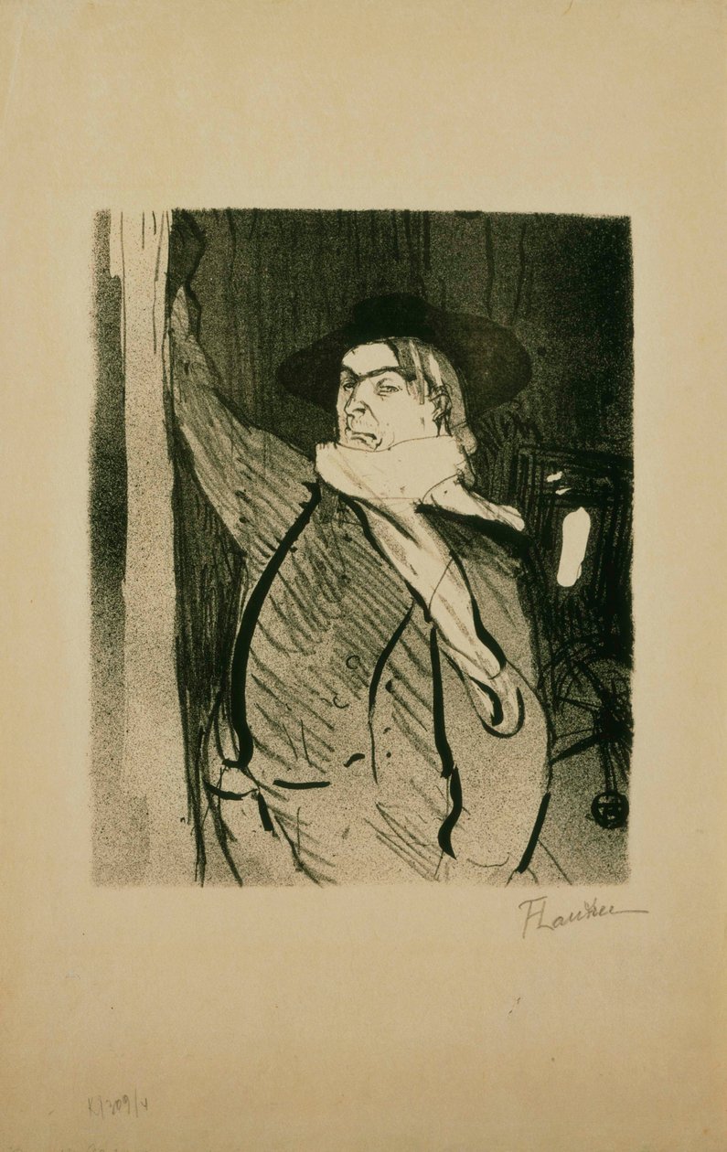 Aristide Bruant tekijältä Henri de Toulouse Lautrec