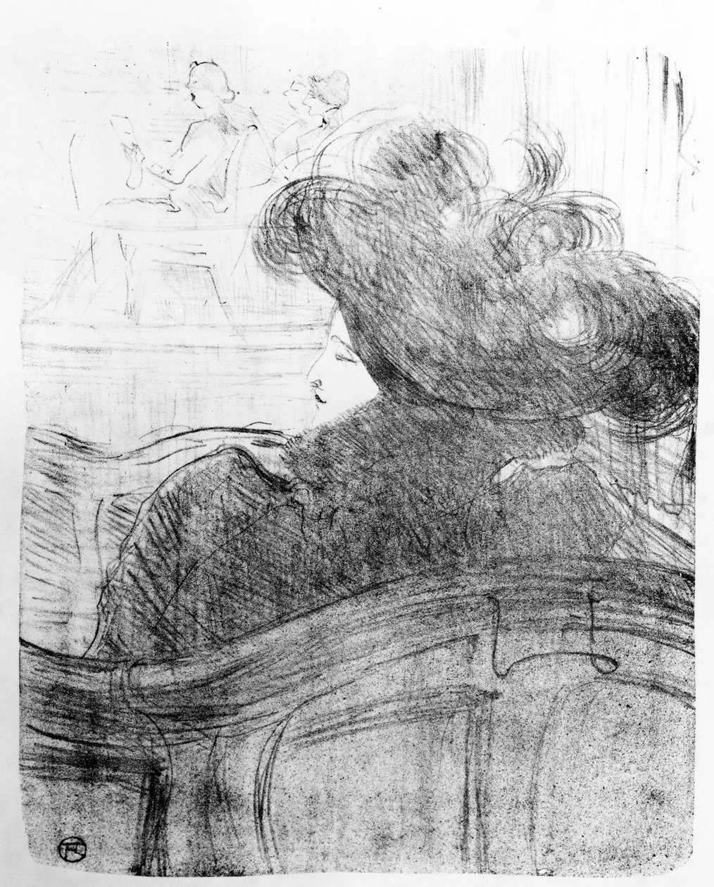 Cléo de Mérode, 1898 tekijältä Henri de Toulouse Lautrec