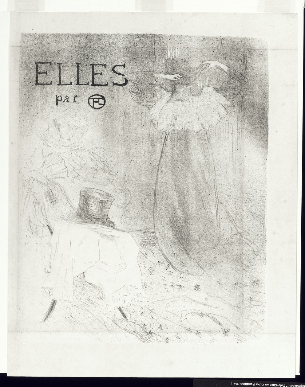 Ellesin kansi, 1896 tekijältä Henri de Toulouse Lautrec