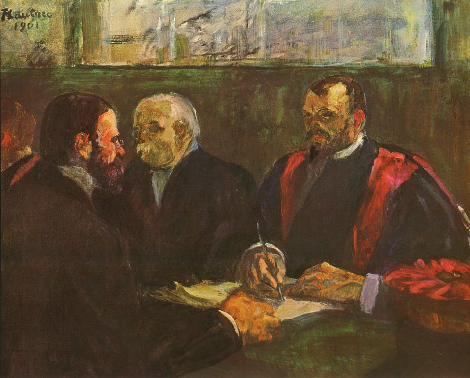 Tentti lääketieteellisessä tiedekunnassa tekijältä Henri de Toulouse Lautrec