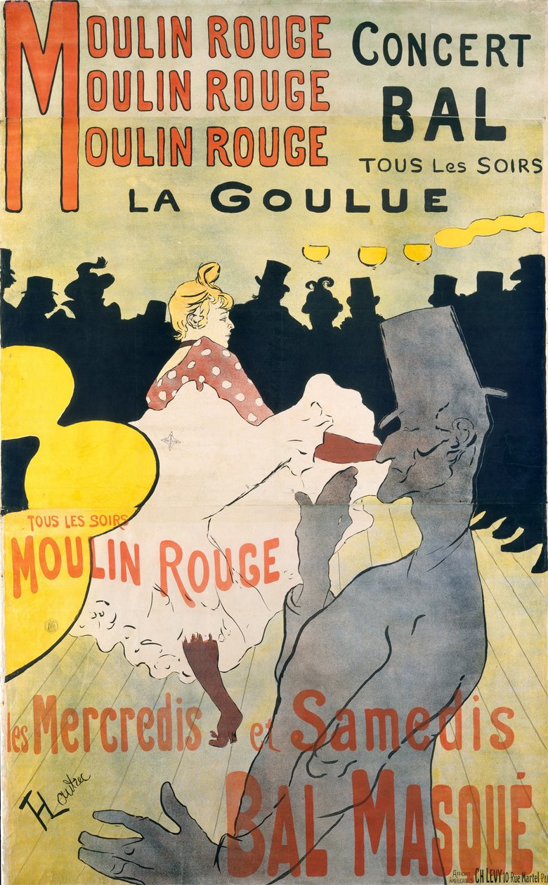 La Goulue tekijältä Henri de Toulouse Lautrec