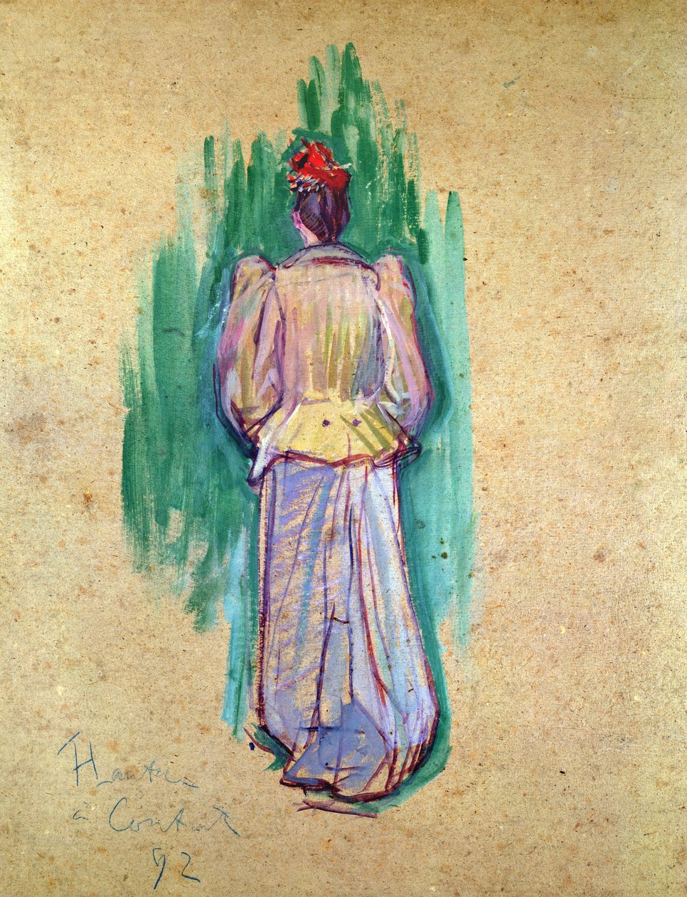 Promeneuse tekijältä Henri de Toulouse Lautrec