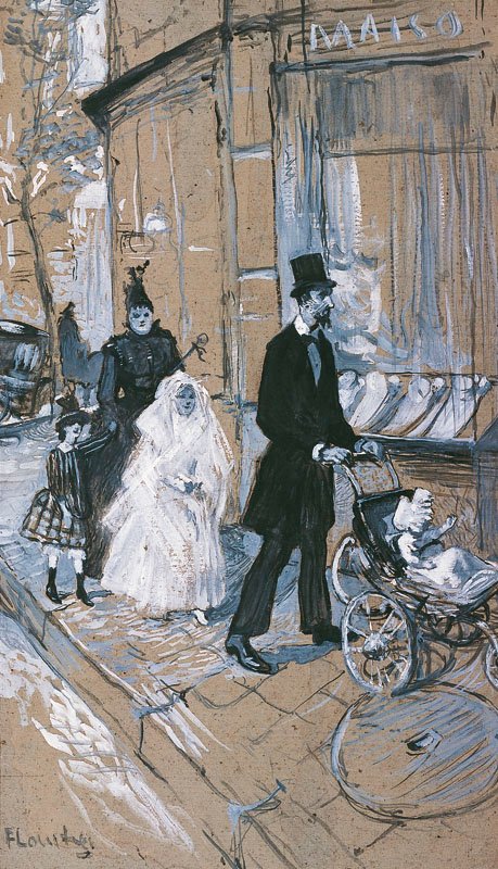 Esi -ehtoollinen ehtoollinen tekijältä Henri de Toulouse Lautrec