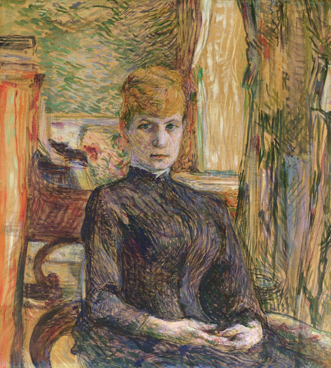Madame Juliette Pascal, 1887 tekijältä Henri de Toulouse Lautrec