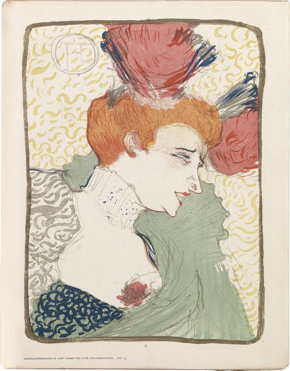 Mademoiselle Marcelle Lender tekijältä Henri de Toulouse Lautrec