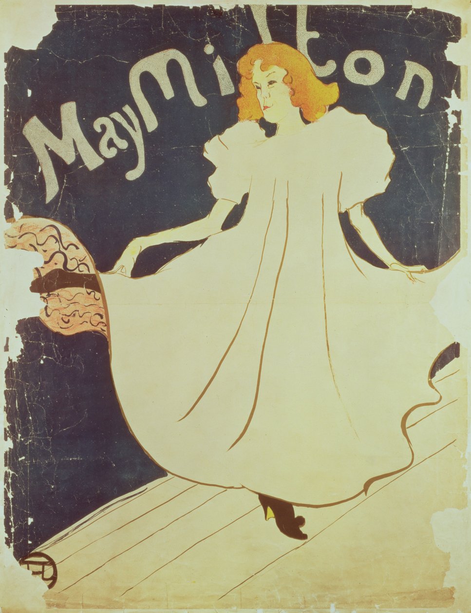 May Milton, Ranska, 1895 tekijältä Henri de Toulouse Lautrec