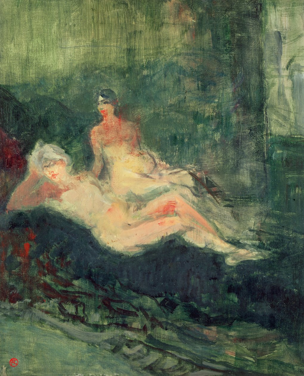 Messalina, (yksityiskohta lisävarusteista), 1900 tekijältä Henri de Toulouse Lautrec