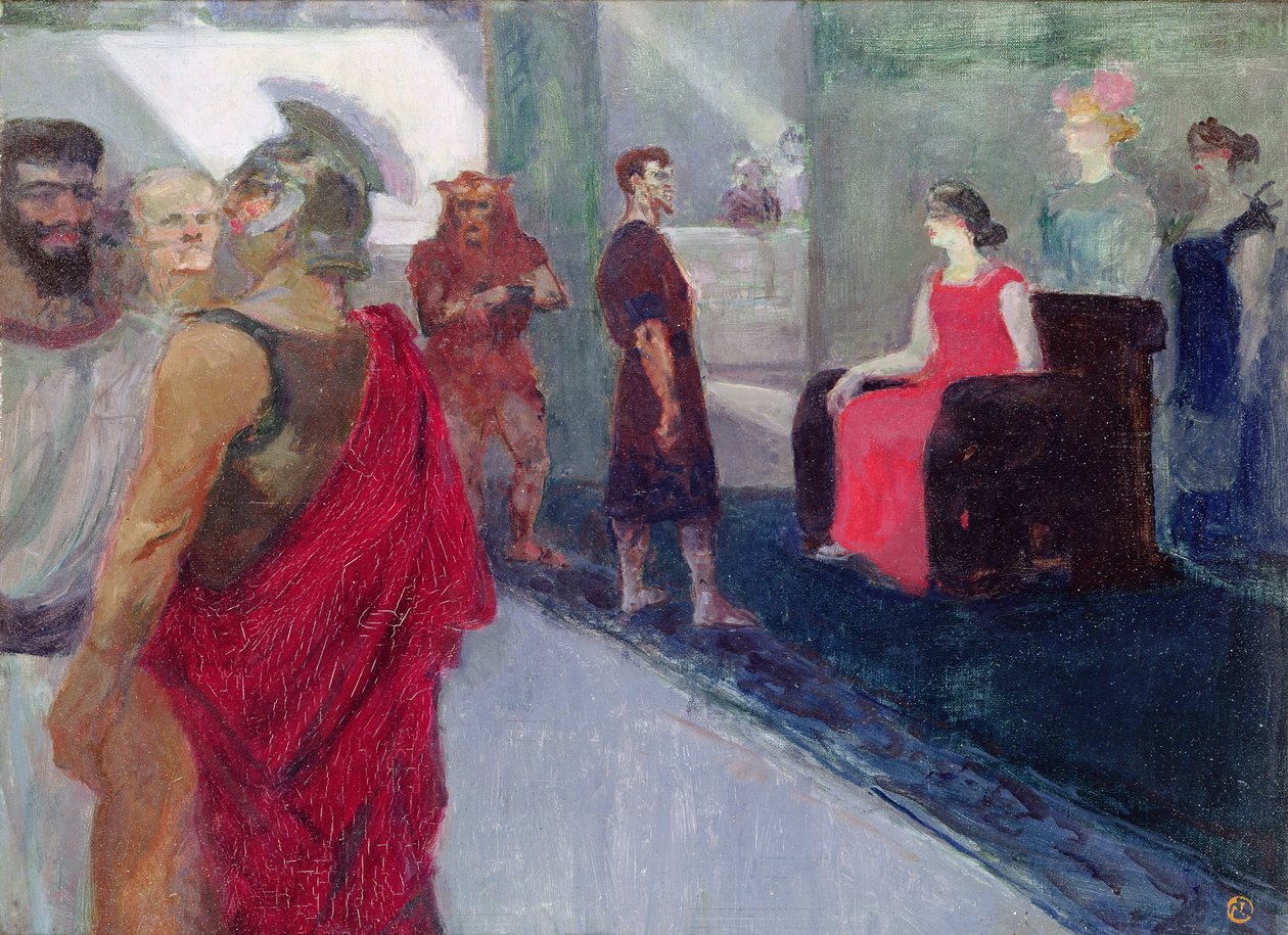 Messalina, 1900 tekijältä Henri de Toulouse Lautrec