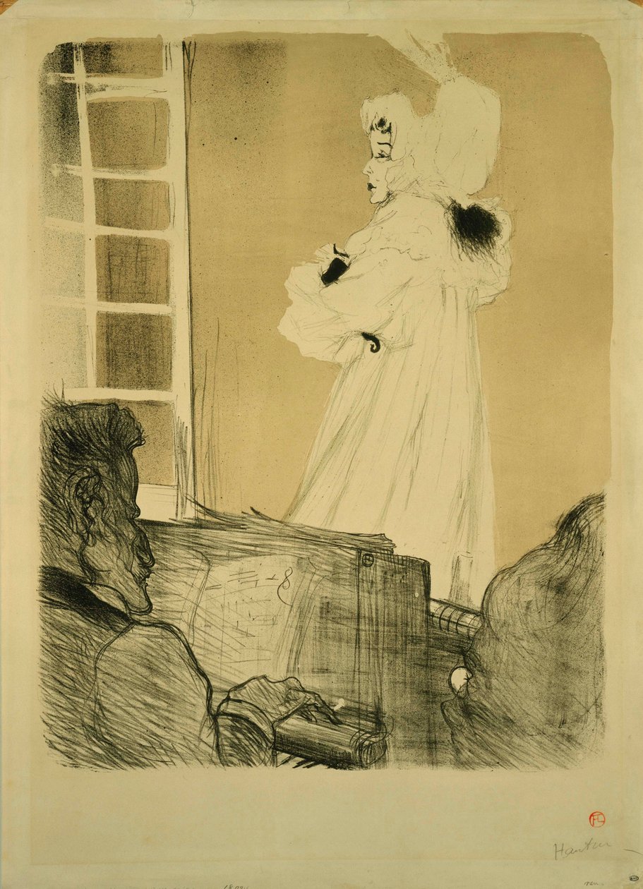 Miss May Belfort (valtio I) tekijältä Henri de Toulouse Lautrec