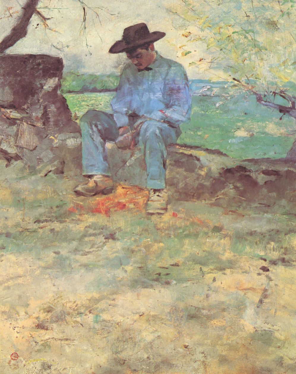 Mladý Routy vastaan Céleyranu tekijältä Henri de Toulouse Lautrec