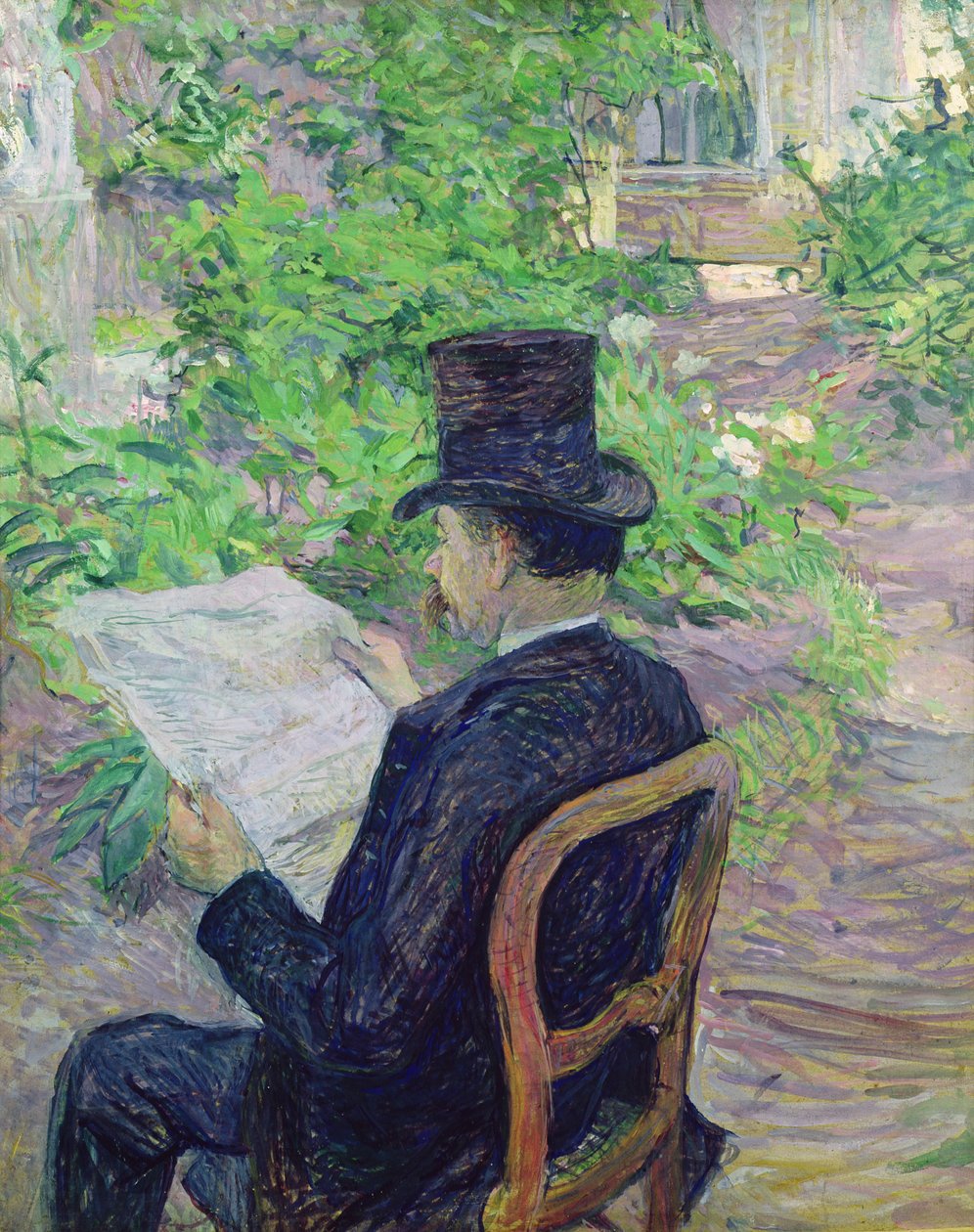 Monsieur Desire Dihau (1833-99) 1890 tekijältä Henri de Toulouse Lautrec
