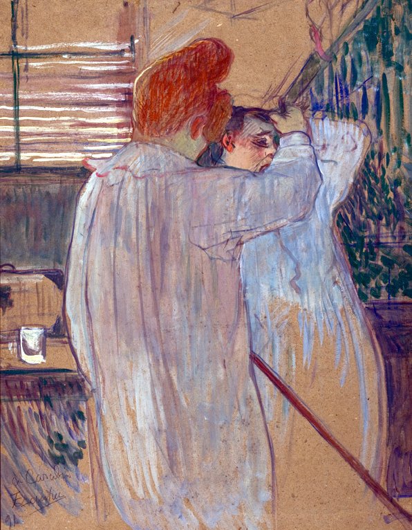 Mulher se Penteando tekijältä Henri de Toulouse Lautrec