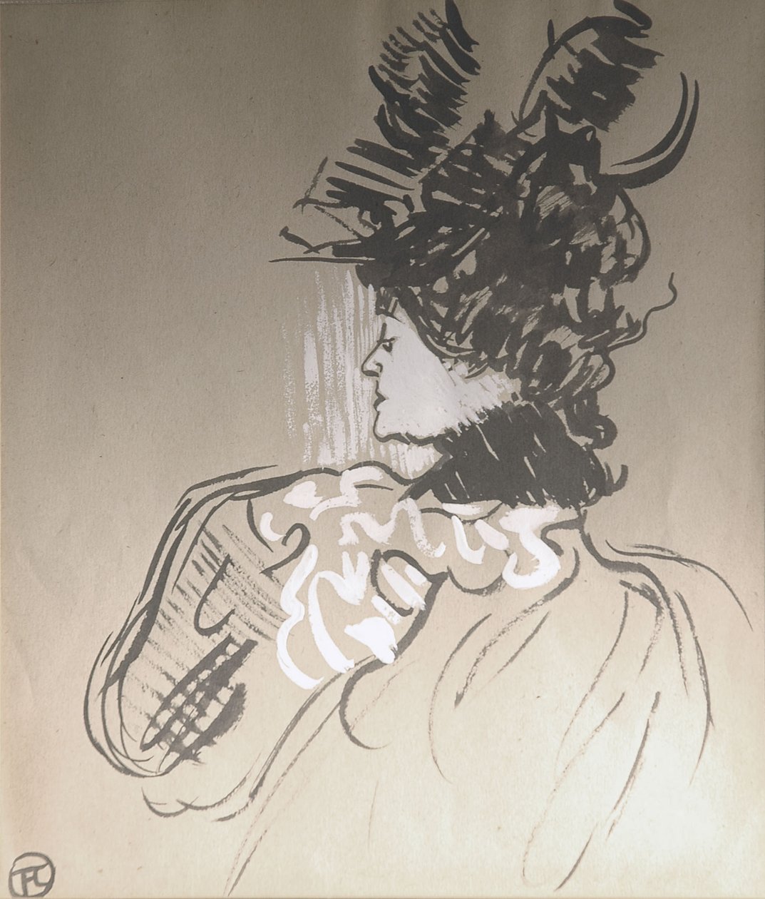 Uusi hattu Suzanne tekijältä Henri de Toulouse Lautrec