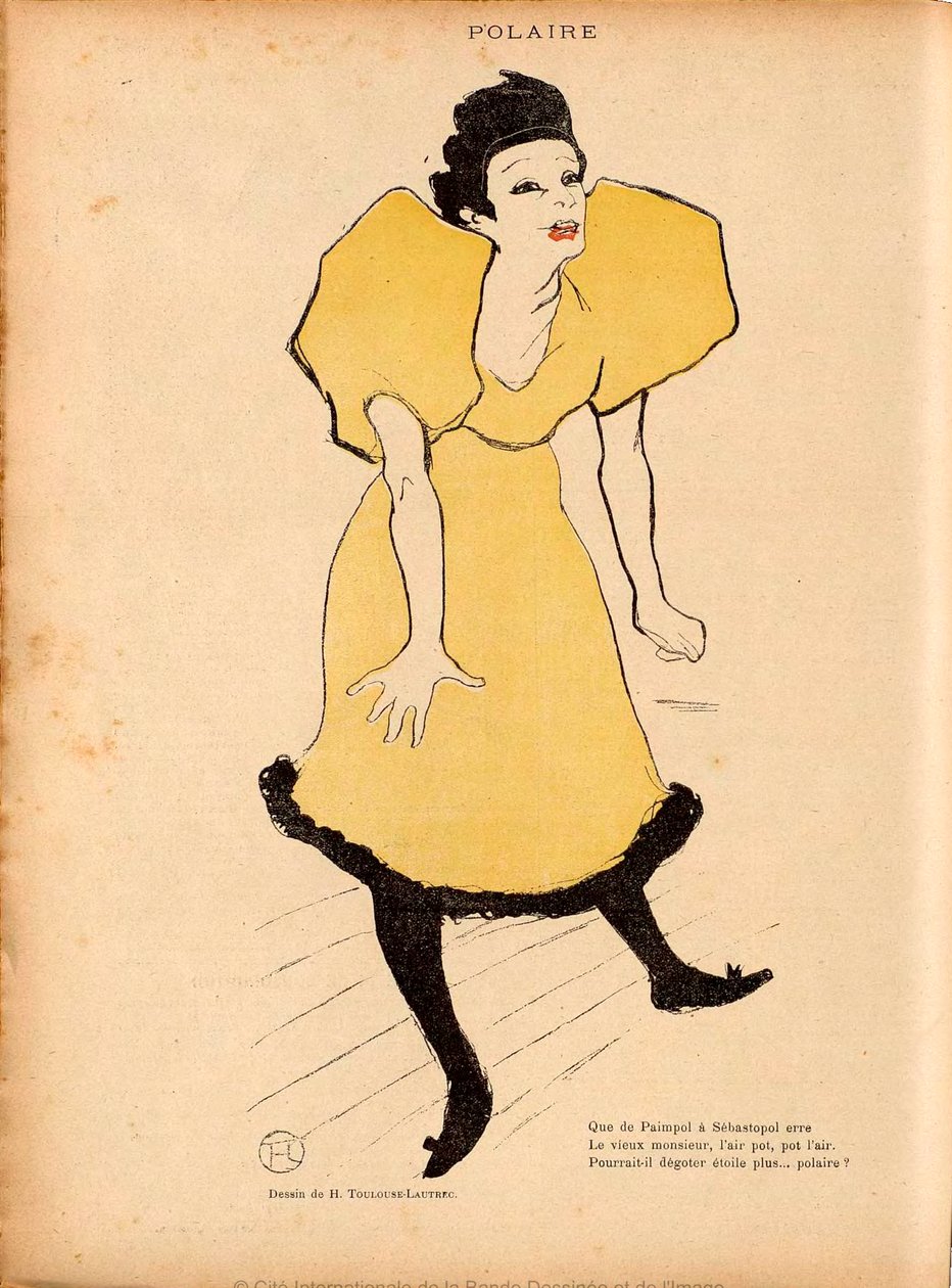 Polaire, La Rire tekijältä Henri de Toulouse Lautrec