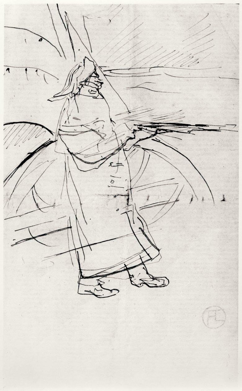 Maurice Joyantin (1864-1930) muotokuva 1900 tekijältä Henri de Toulouse Lautrec