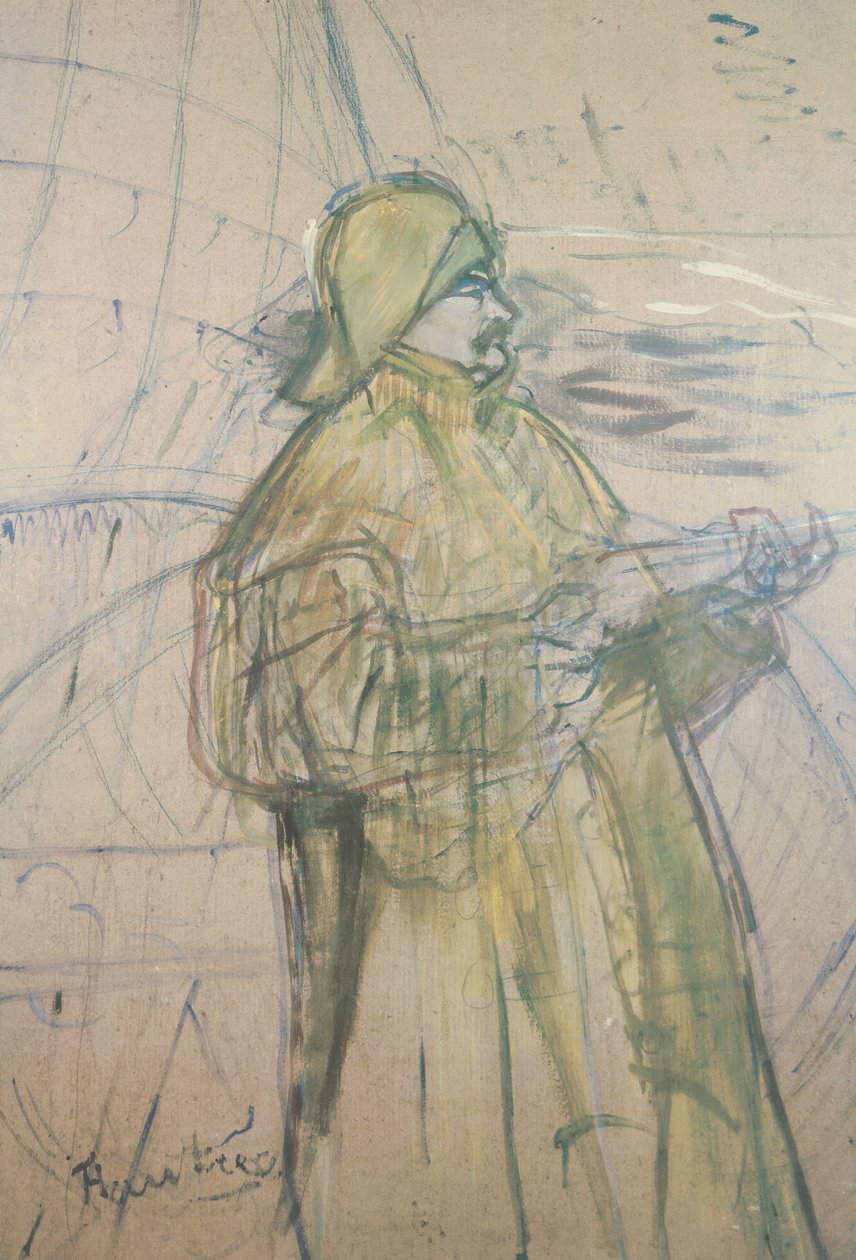 Maurice Joyantin (1864-1930) muotokuva 1900 (pastelli ja kynä paperille) tekijältä Henri de Toulouse Lautrec