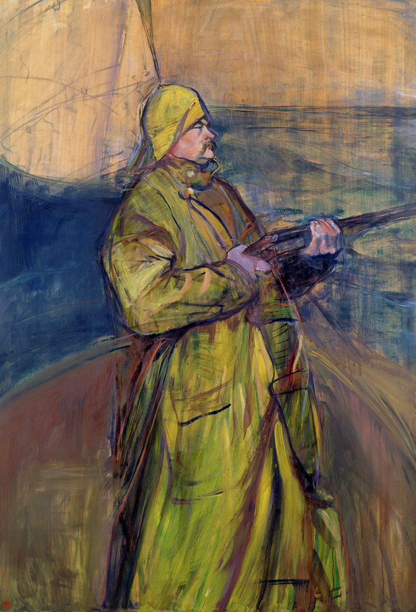Larawan ni Monsieur Maurice Joyant, 1900 finn tekijältä Henri de Toulouse Lautrec