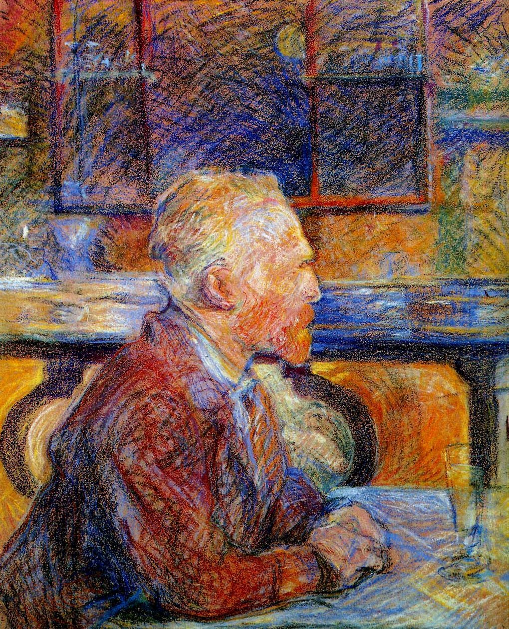 Vincent van Goghin muotokuva tekijältä Henri de Toulouse Lautrec