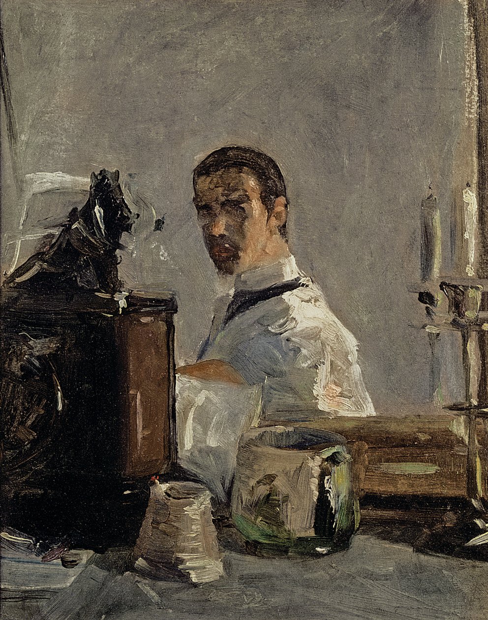 Omakuva, 1880 tekijältä Henri de Toulouse Lautrec