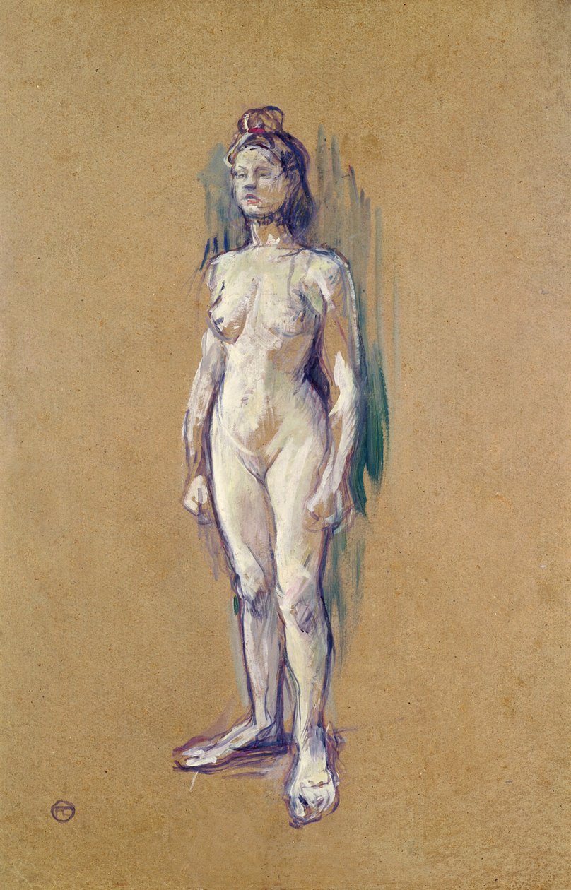Pysyvä nainen alaston tekijältä Henri de Toulouse Lautrec