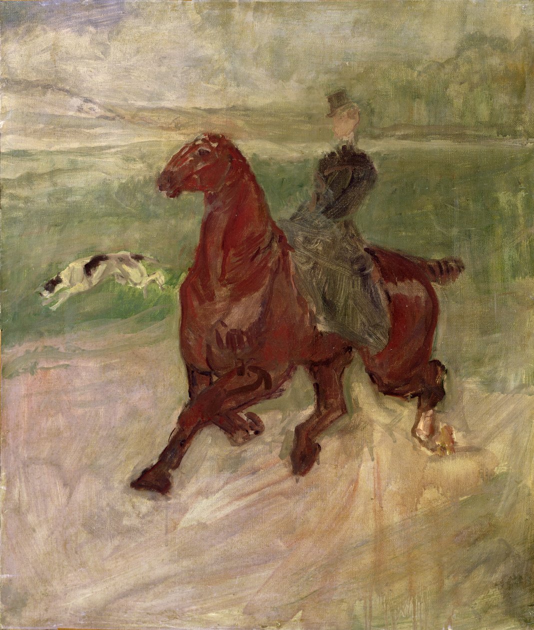 Amazon, 1882 tekijältä Henri de Toulouse Lautrec