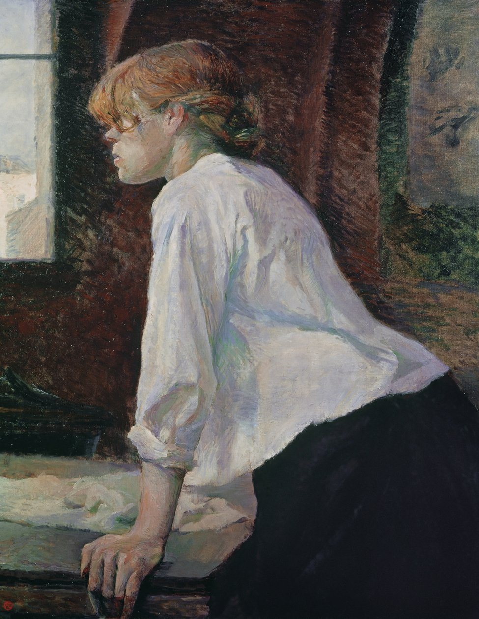 Pesijätär, 1889 tekijältä Henri de Toulouse Lautrec
