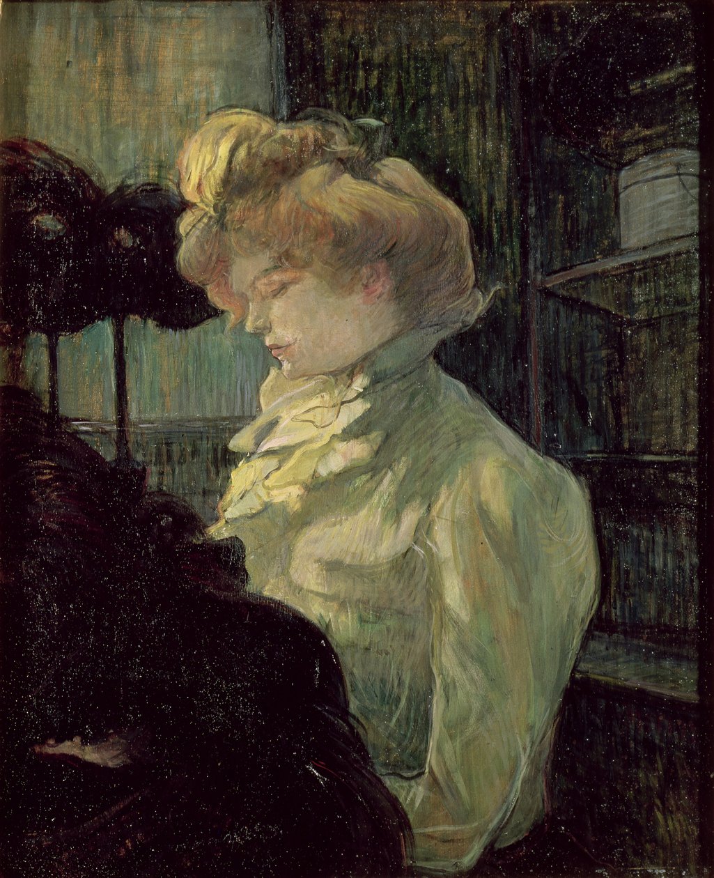 The Milliner, 1900 (taulu) tekijältä Henri de Toulouse Lautrec