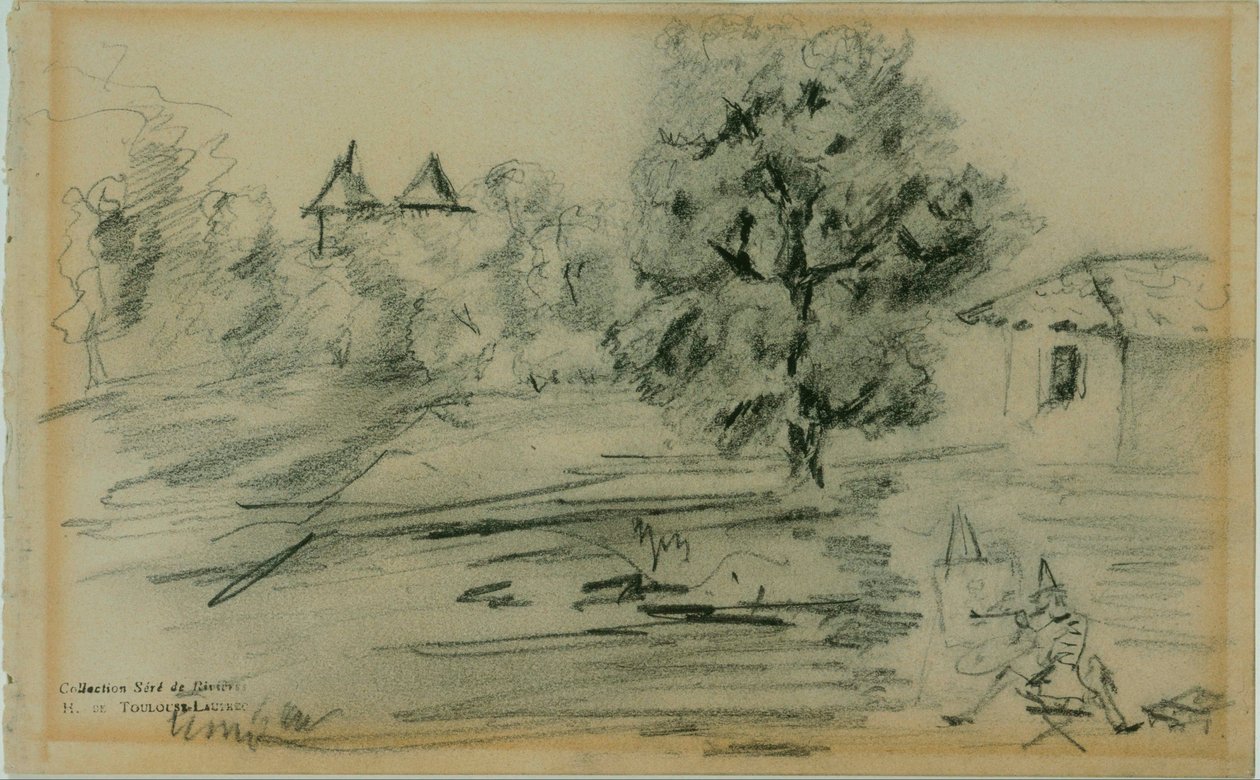 Taidemaalari ennen kohdettaan tekijältä Henri de Toulouse Lautrec