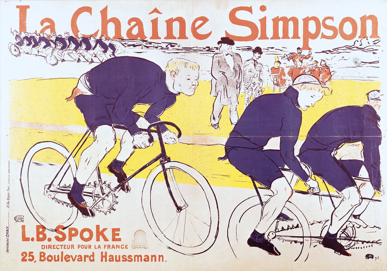 Simpson-ketju, 1896 tekijältä Henri de Toulouse Lautrec