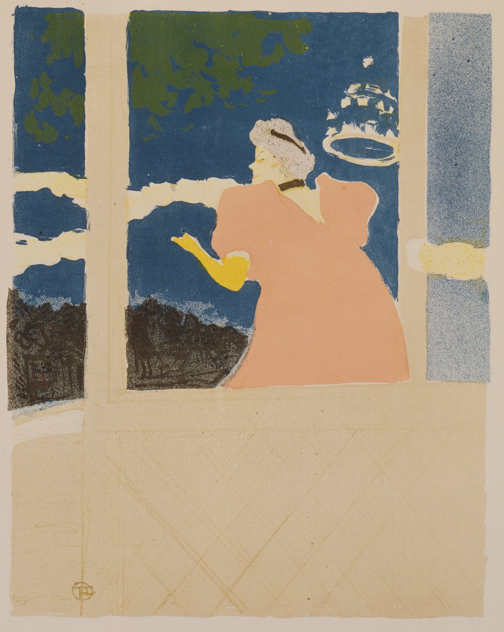 Ambassador-teatterissa n. 1894 (litografia) tekijältä Henri de Toulouse Lautrec