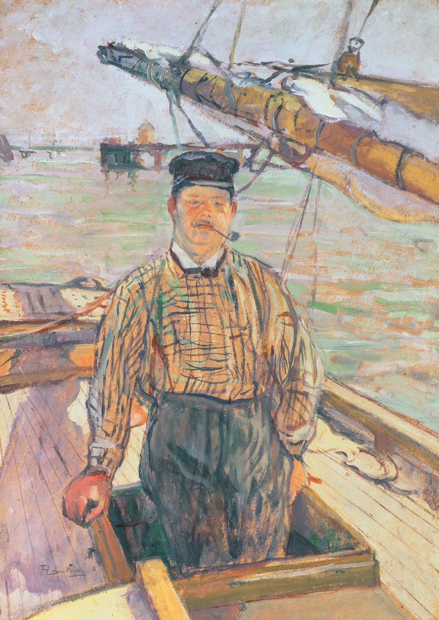 Emile Davoust, 1889 tekijältä Henri de Toulouse Lautrec
