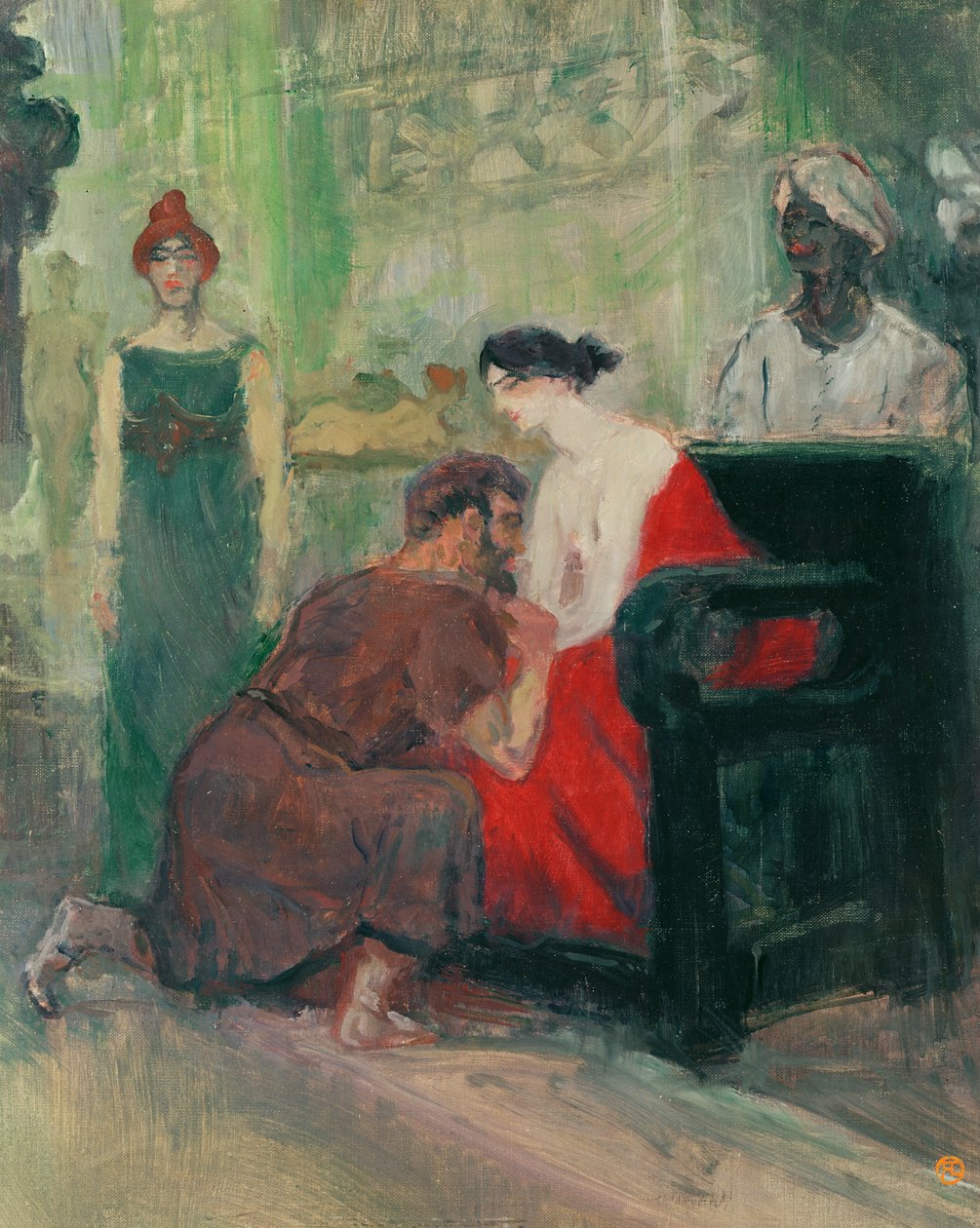 Messalina, 1900 tekijältä Henri de Toulouse Lautrec