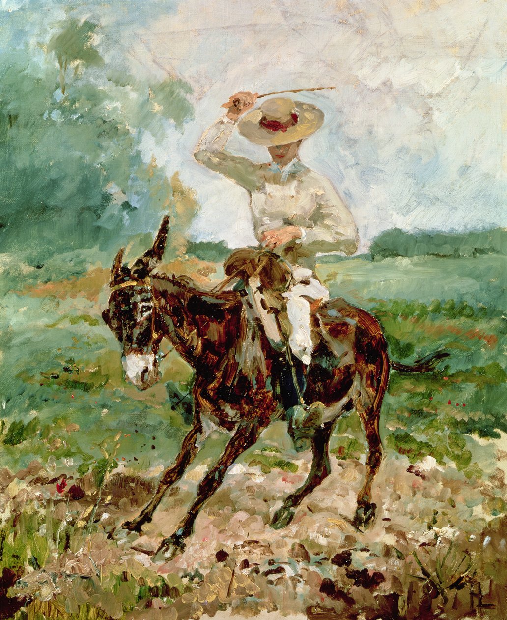 Raoul Tapie de Celleyran (1868-1937) aasilla tekijältä Henri de Toulouse Lautrec