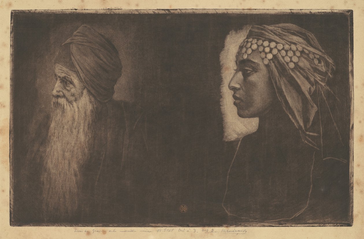 Salomon ja Kleopatra tekijältä Henri-Charles Guérard