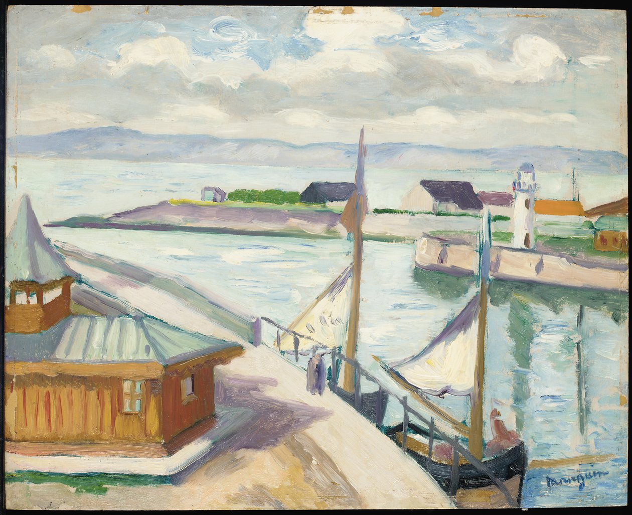 Honfleur tekijältä Henri Charles Manguin