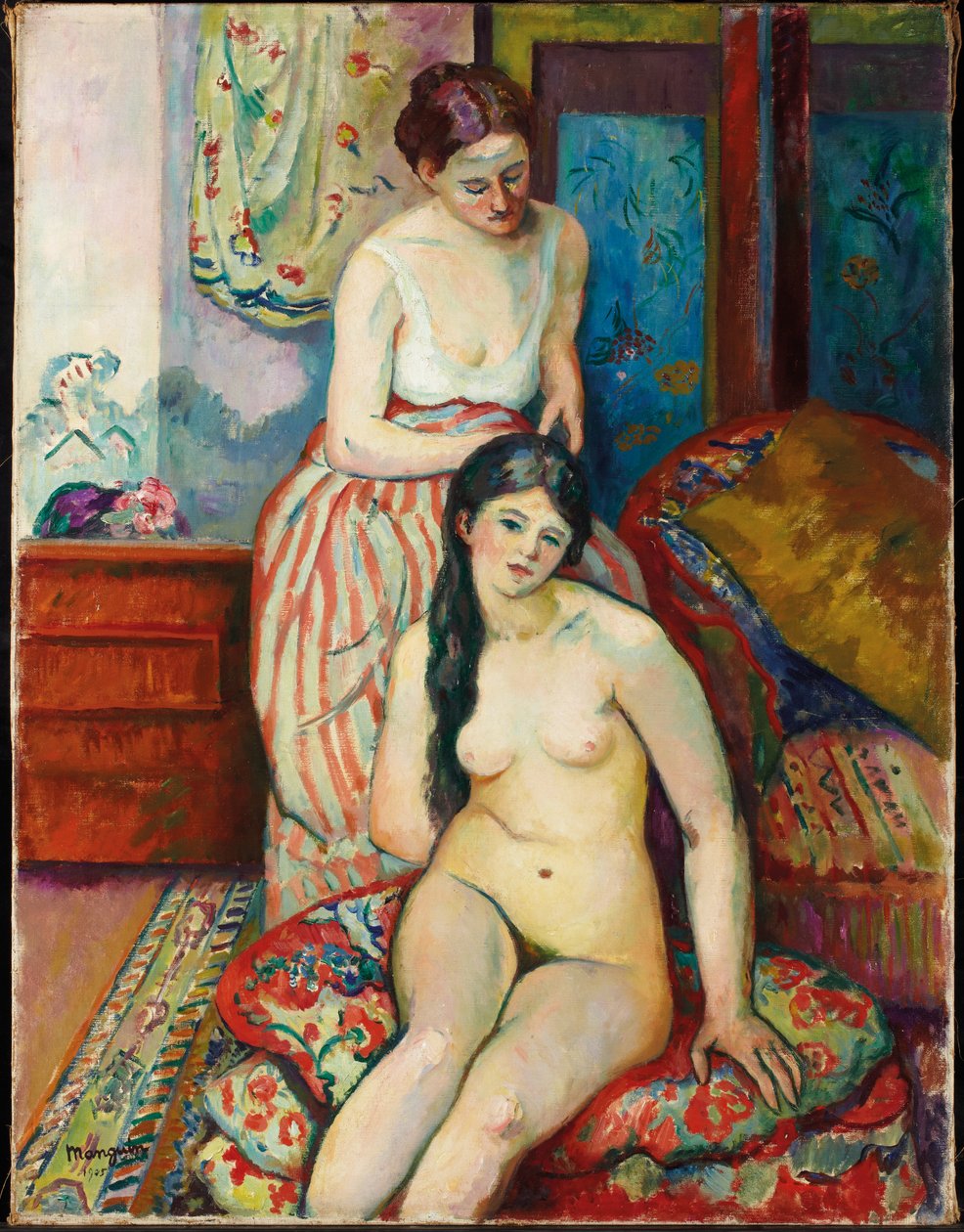 Hiustyyli tekijältä Henri Charles Manguin