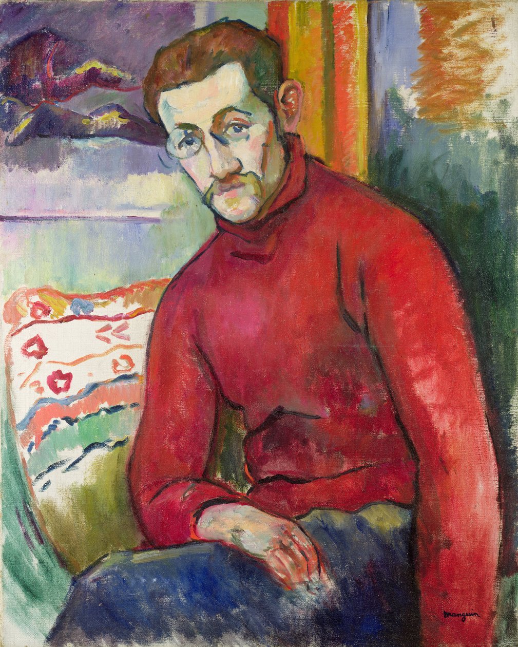 Jean Puyn muotokuva tekijältä Henri Charles Manguin