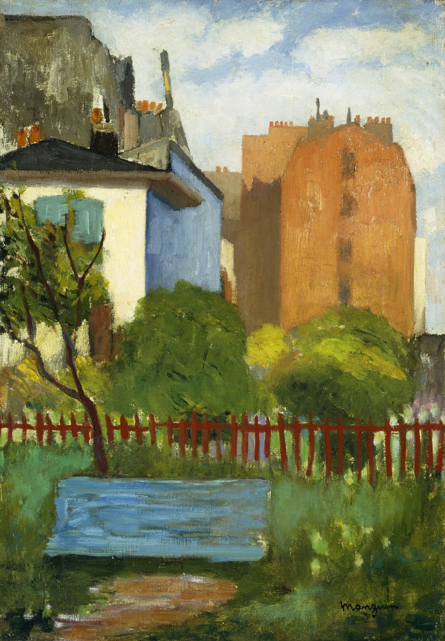 Penkki, Rue Boursault; Le Banc, rue Boursault tekijältä Henri Charles Manguin