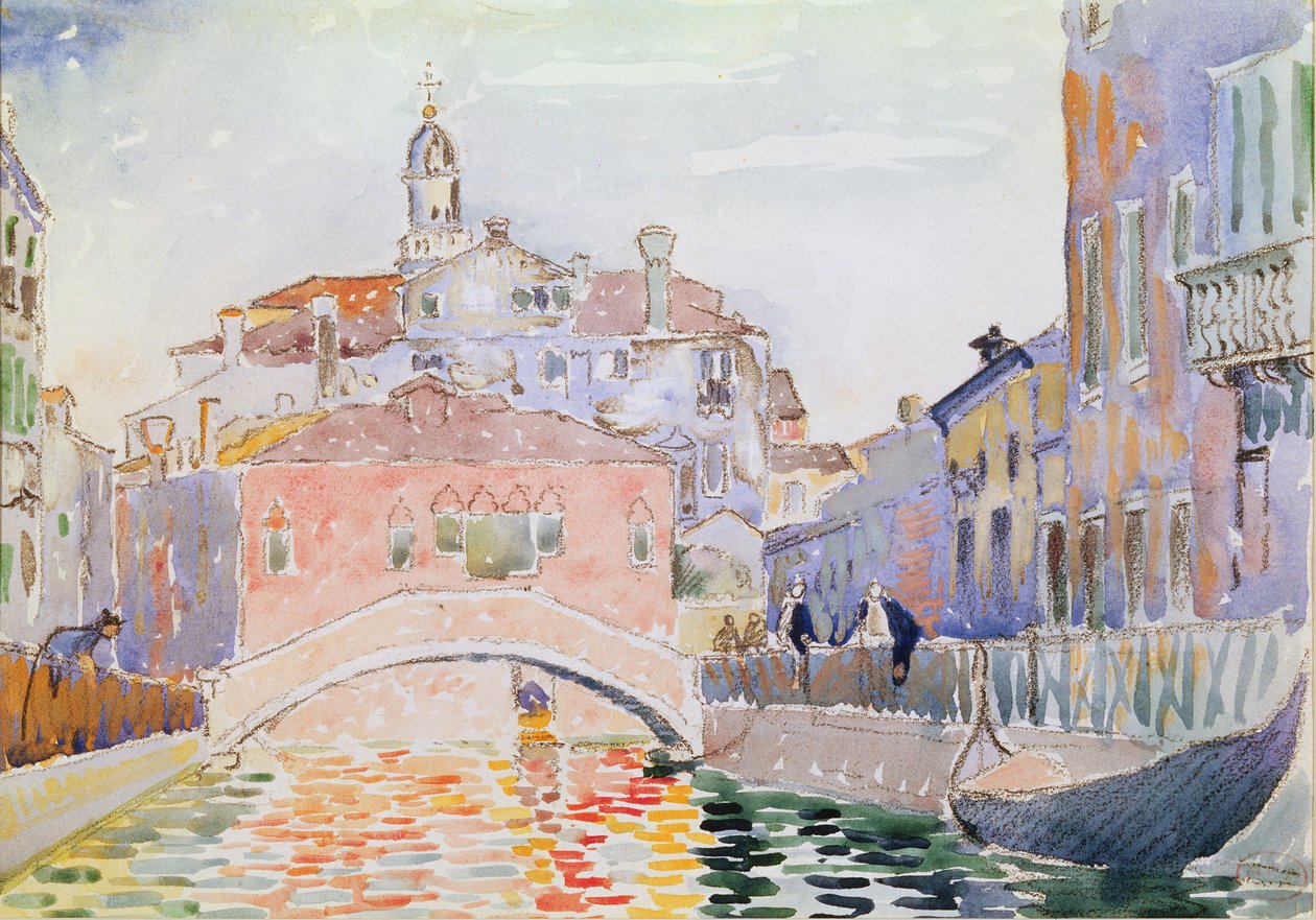 Kanava Venetsiassa tekijältä Henri Edmond Cross