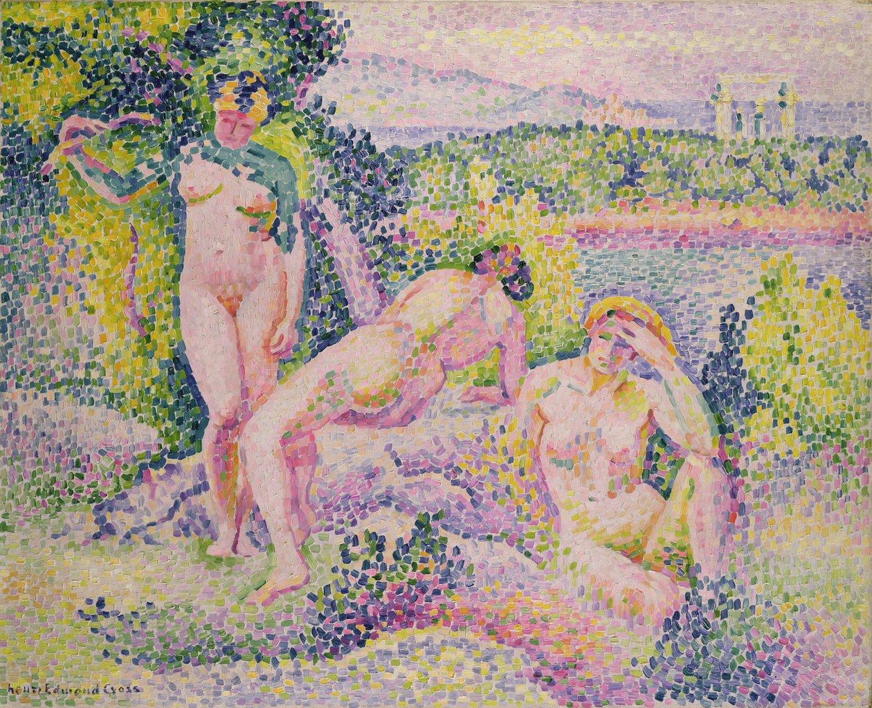 Kolme alastona tekijältä Henri Edmond Cross