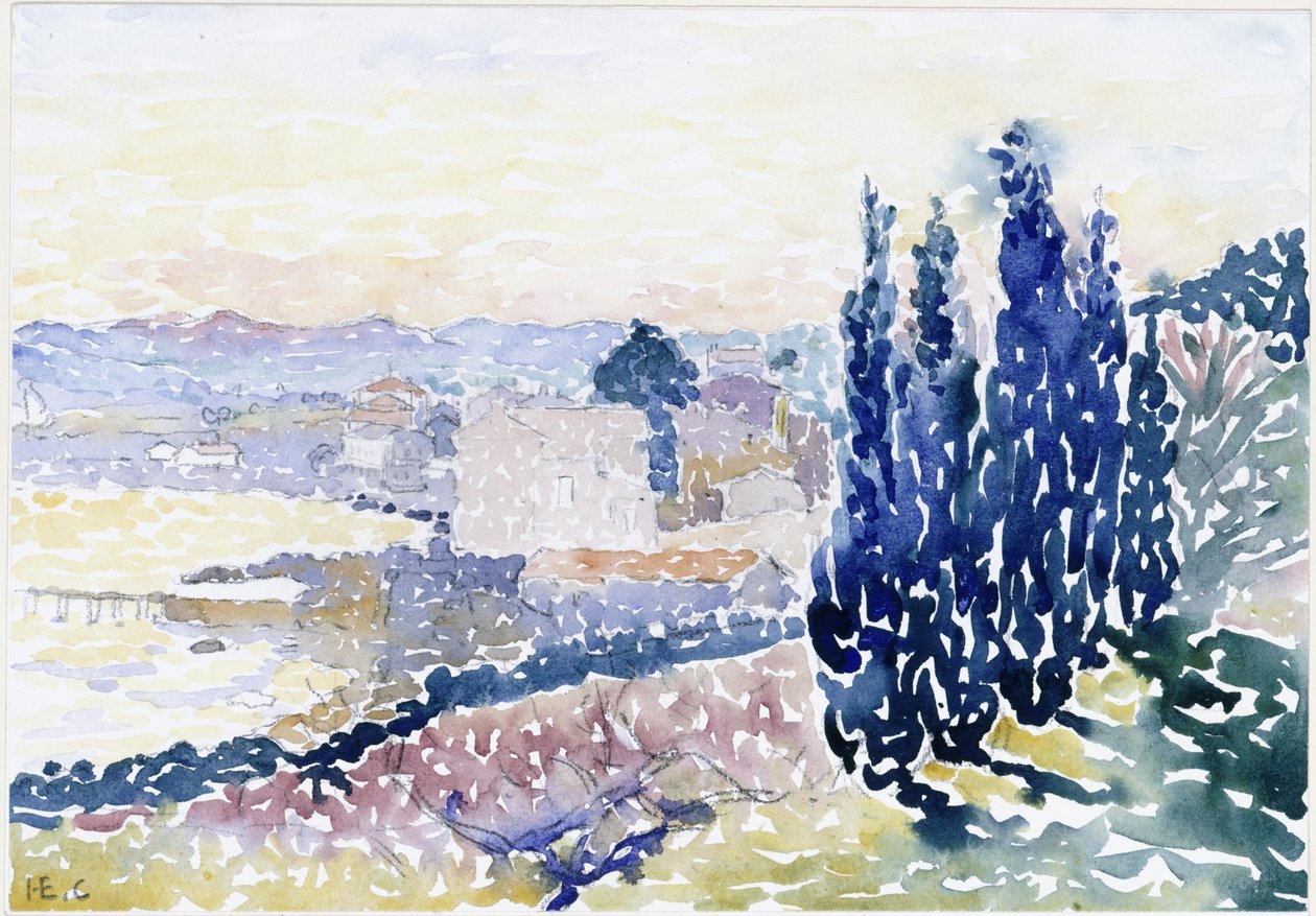 Puutarha tekijältä Henri-Edmond Cross