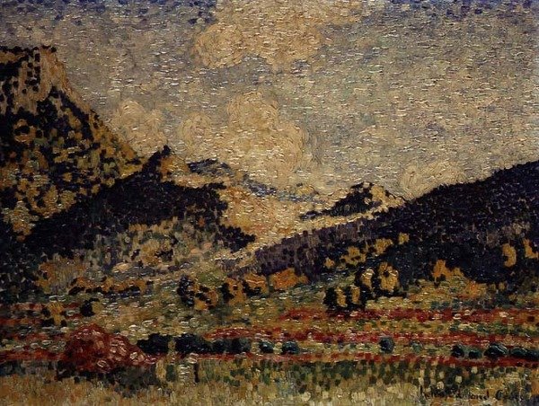 Tutkimus pienille Maures-vuorille tekijältä Henri Edmond Cross