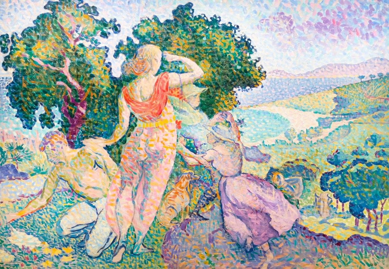 Retkeilijät tekijältä Henri Edmond Cross