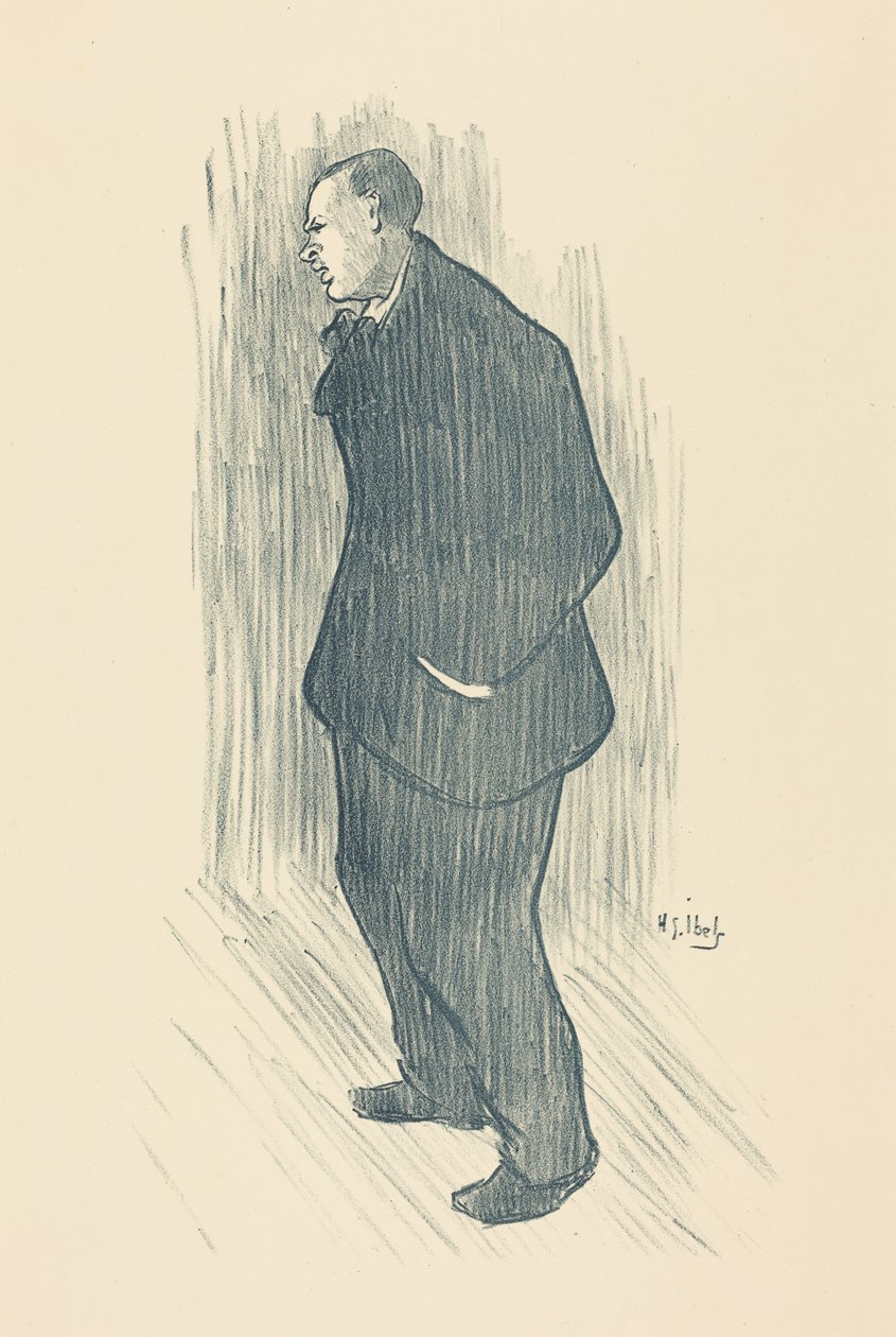 Näyttelijä tekijältä Henri-Gabriel Ibels