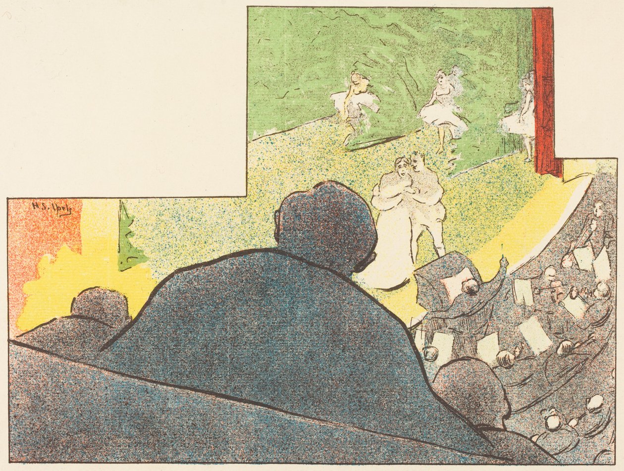 Fata Morgana tekijältä Henri-Gabriel Ibels