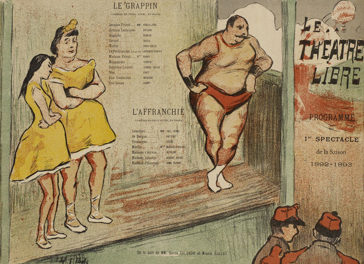 Ohjelma Théâtre Libren Le Grappinin ja L